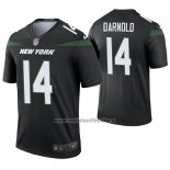 Camiseta NFL Game New York Jets Sam Darnold Negro Color Rush