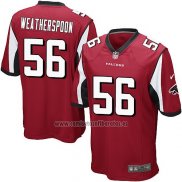 Camiseta NFL Game Nino Atlanta Falcons Weatherspoon Rojo