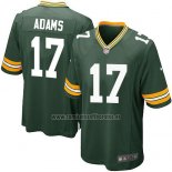 Camiseta NFL Game Nino Green Bay Packers Adams Verde Militar