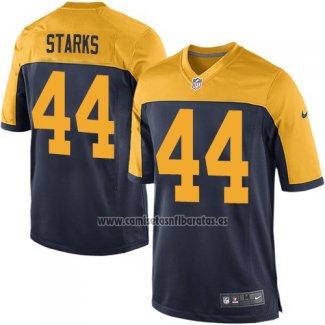 Camiseta NFL Game Nino Green Bay Packers Starks Negro Amarillo