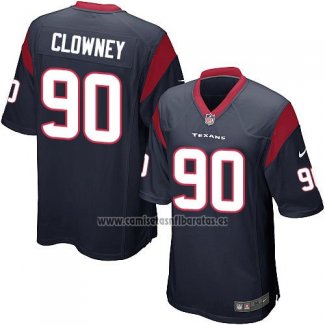 Camiseta NFL Game Nino Houston Texans Clowney Negro