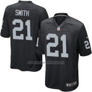 Camiseta NFL Game Nino Las Vegas Raiders Smith Negro2