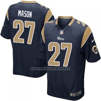 Camiseta NFL Game Nino Los Angeles Rams Mason Negro