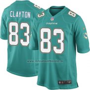 Camiseta NFL Game Nino Miami Dolphins Clayton Verde