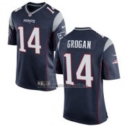Camiseta NFL Game Nino New England Patriots Grogan Negro