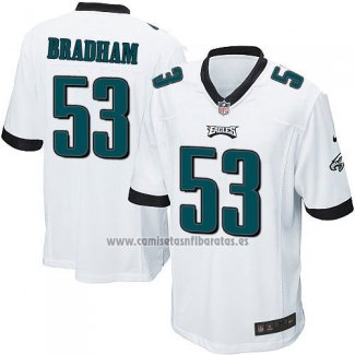 Camiseta NFL Game Nino Philadelphia Eagles Bradham Blanco