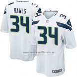 Camiseta NFL Game Nino Seattle Seahawks Rawls Blanco