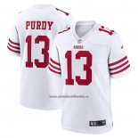 Camiseta NFL Game San Francisco 49ers Brock Purdy Blanco