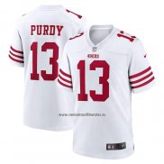 Camiseta NFL Game San Francisco 49ers Brock Purdy Blanco