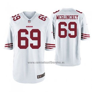 Camiseta NFL Game San Francisco 49ers Mike Mcglinchey Blanco