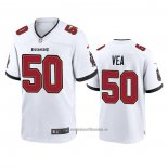 Camiseta NFL Game Tampa Bay Buccaneers Vita Vea 2020 Blanco