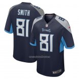 Camiseta NFL Game Tennessee Titans Jonnu Smith Azul