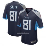 Camiseta NFL Game Tennessee Titans Jonnu Smith Azul