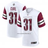 Camiseta NFL Game Washington Commanders Kamren Curl 2022 Blanco