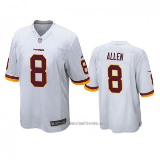 Camiseta NFL Game Washington Commanders Kyle Allen Blanco