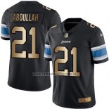Camiseta NFL Gold Legend Detroit Lions Abdullah Negro