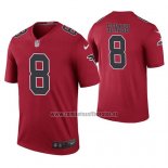Camiseta NFL Legend Atlanta Falcons Matt Schaub Rojo Color Rush