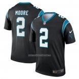 Camiseta NFL Legend Carolina Panthers DJ Moore Negro