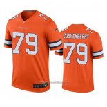 Camiseta NFL Legend Denver Broncos Lloyd Cushenberry Naranja Color Rush