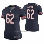 Camiseta NFL Legend Mujer Chicago Bears Ted Larsen Azul Color Rush