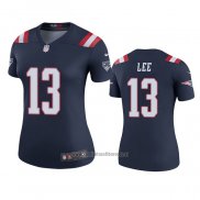 Camiseta NFL Legend Mujer New England Patriots Marqise Lee Azul Color Rush