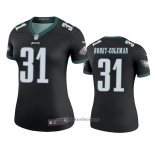 Camiseta NFL Legend Mujer Philadelphia Eagles Nickell Robey Coleman Negro