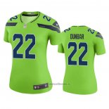 Camiseta NFL Legend Mujer Seattle Seahawks Quinton Dunbar Verde Color Rush