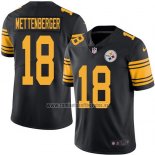 Camiseta NFL Legend Pittsburgh Steelers Mettenberger Negro