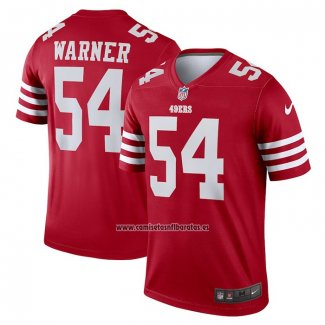 Camiseta NFL Legend San Francisco 49ers Fred Warner Rojo