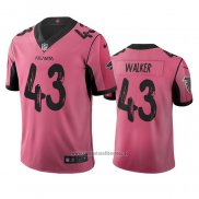 Camiseta NFL Limited Atlanta Falcons Mykal Walker Ciudad Edition Rosa