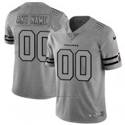 Camiseta NFL Limited Atlanta Falcons Personalizada Team Logo Gridiron Gris