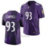 Camiseta NFL Limited Baltimore Ravens Calais Campbell Ciudad Edition Violeta