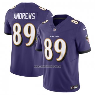 Camiseta NFL Limited Baltimore Ravens Mark Andrews Vapor F.U.S.E. Violeta