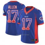 Camiseta NFL Limited Buffalo Bills Allen Rush Drift Fashion Azul