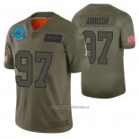 Camiseta NFL Limited Carolina Panthers Mario Addison 2019 Salute To Service Verde
