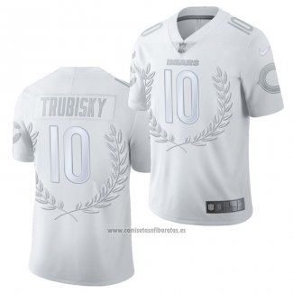 Camiseta NFL Limited Chicago Bears Mitchell Trubisky MVP Blanco