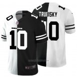 Camiseta NFL Limited Chicago Bears Trubisky White Black Split