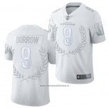 Camiseta NFL Limited Cincinnati Bengals Joe Burrow MVP Blanco