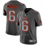 Camiseta NFL Limited Cleveland Browns Mayfield Static Fashion Gris