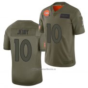 Camiseta NFL Limited Denver Broncos Jerry Jeudy 2019 Salute To Service Verde