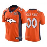 Camiseta NFL Limited Denver Broncos Personalizada Big Logo Number Naranja