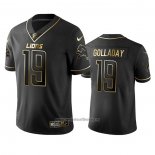 Camiseta NFL Limited Detroit Lions Kenny Golladay Golden Edition Negro