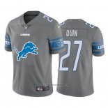 Camiseta NFL Limited Detroit Lions Quin Big Logo Gris