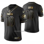 Camiseta NFL Limited Green Bay Packers Randall Cobb Golden Edition Negro