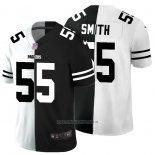 Camiseta NFL Limited Green Bay Packers Smith White Black Split