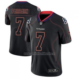 Camiseta NFL Limited Houston Texans Ka'imi Fairbairn Negro Color Rush 2018 Lights Out