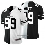 Camiseta NFL Limited Houston Texans Watt Black White Split