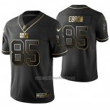Camiseta NFL Limited Indianapolis Colts Eric Ebron Golden Edition Negro