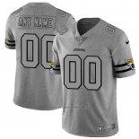 Camiseta NFL Limited Jacksonville Jaguars Personalizada Team Logo Gridiron Gris