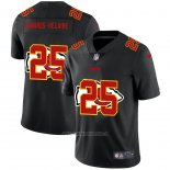 Camiseta NFL Limited Kansas City Chiefs Edwards-Helaire Logo Dual Overlap Negro